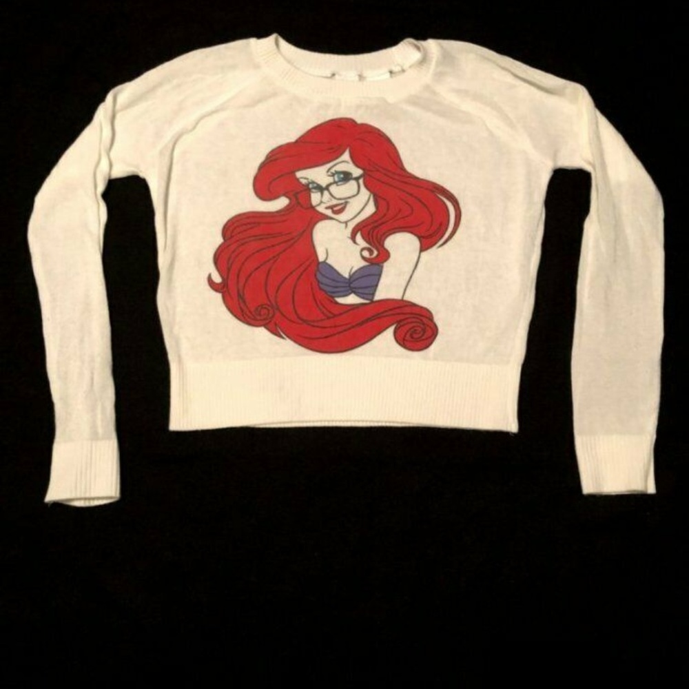 Women’s Disney The Little Mermaid Glasses White Ac